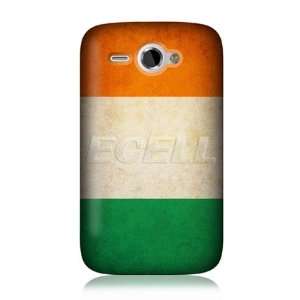   CASE DESIGNS IRISH FLAG BACK CASE COVER FOR HTC CHACHA: Electronics