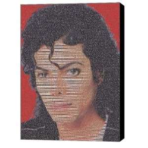 Incredible Michael Jackson Songs Mosaic Incredible Framed 9x11 Limited 