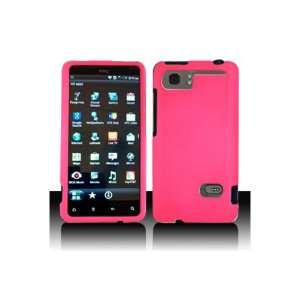  HTC Holiday Rubberized Shield Hard Case   Hot Pink 
