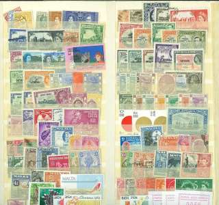 HONG KONG, BRITISH COLONIES, Advanced Stamp Collection in a stockcard 