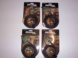 Master Lock Python Cables Fits Bushnell Trophy Cams  