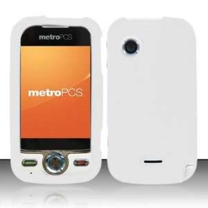  Metro PCS Huawei M735 White Silicon Cover 