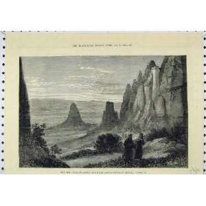    1880 Greek Frontier Rocks Convents Meteora Thessaly