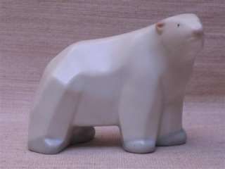 Fine Porcelain Pair   Polar Bear Figurines, Estate  