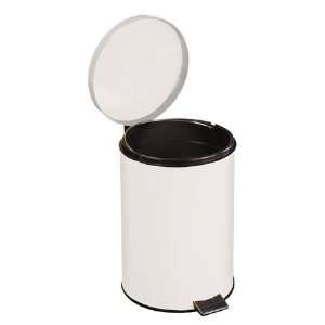  Moore Medical Round Metal Waste Can 20 Quart Stainless 