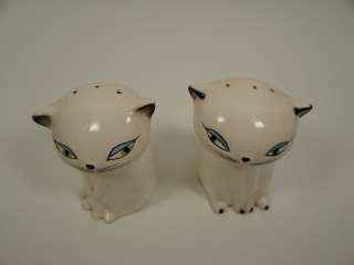 Vintage Holt Howard COZY KITTEN S&P Shakers * NO MEOW  
