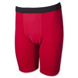  hidden Mens Compression Shorts (Red)