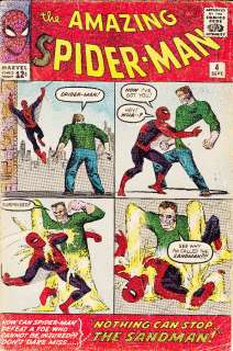 Marvel AMAZING SPIDER MAN #4 Sept. 1963 Poor Condition  