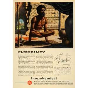   Interchemical Lacquer Film Indian   Original Print Ad: Home & Kitchen