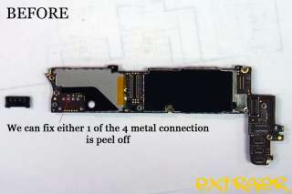 iPhone 4 Logic Board Battery Terminal Repair Service  