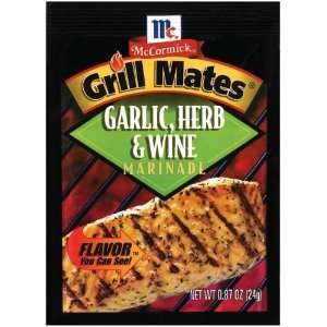 McCormick Grill Mates Garlic, Herb & Wine Marinade   12 Pack  