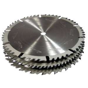   Piece Super 10 Table Saw & Miter Saw Blade Package