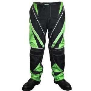  Vulcan NF 5350 Mens Black and Green Textile Motorcycle 