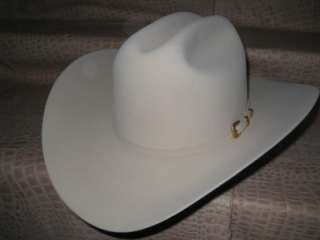 Mens Larry Mahans Belly 6x Beaver Fur Felt Cowboy Hat  
