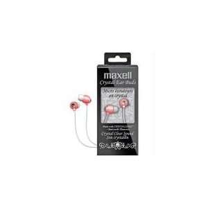  Maxell Pink Crystal Earbuds Musical Instruments