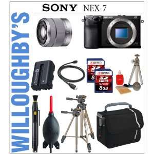  NEX 7/B Compact Interchangeable Lens Digital Camera (Black 