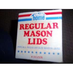  Regular Mason Jar Lids 48 Count