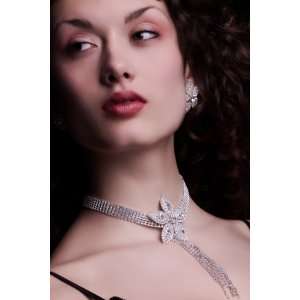  Exclusive Massive Wedding Necklaces, Crystal/silver, High 