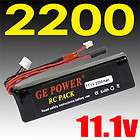 USA Shipping 3S1P 11.1v 2200mAH 20C Lipo Battery for Rc Helicopter, Rc 