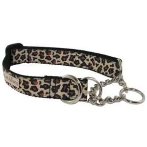  Leopard Martingale Dog Collar