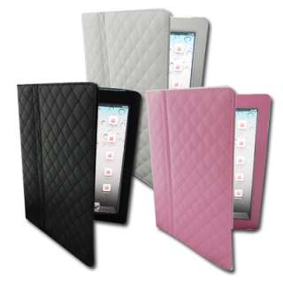 Color iPad 2 Magnetic Slim Leather Smart Cover Case Wake/Sleep Stand 