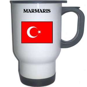 Turkey   MARMARIS White Stainless Steel Mug