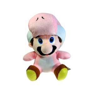  Mario in Yoshi Suit 12 inch Plush  Pink Toys & Games
