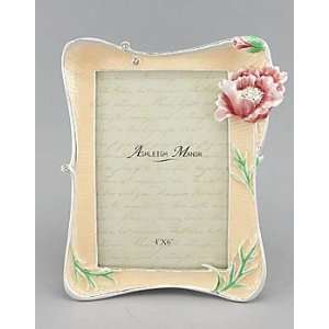    Beautiful Jeweled Picture Frame  March Flowers