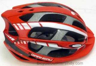 Louis Garneau Quartz   Cycling Helmet   Red   X Large (62 65 cm)   NEW 