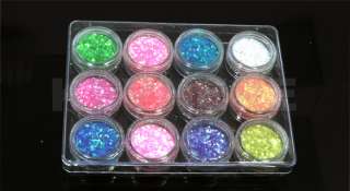   Color Glitter Powder Dust Nail Art Tip Decoration Paillette Spangles