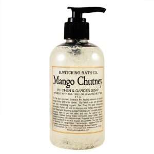Mango Chutney Liquid Kitchen Soap 8oz liquid soap by B. Witching Bath 