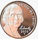 2010 S Proof Jefferson Nickel   