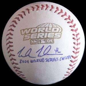 Mark Malaska Signed Baseball   Official World Series   Autographed 