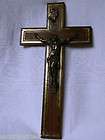 gorgeous lg 1930 s wall crucifix cross jesus christ wood