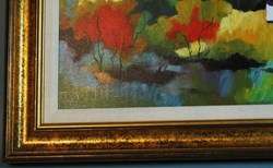 JOANNY FRAMED GICLEE PAINTING SIGNED,NUMBERED,TITLED  