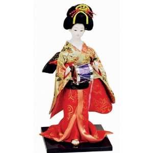  12 Japanese GEISHA Oriental Doll DOL3058 12