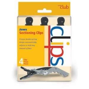  Product Club Jaws Sectioning Clips 4pk Beauty