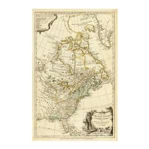  Thomas Jefferys   Map Of The British Empire In North 