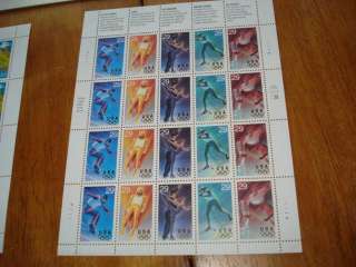 OLD US STAMP COLLECTION IN HARRIS LIBERTY ALBUM PAGES THRU 1990  