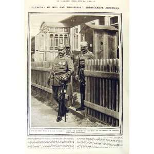  1917 GENERAL LUDENDORFF HINDENBURG WAR THEATRE ARMEES 