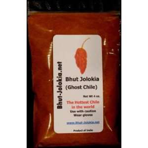 Bhut Jolokia (Ghost Chile) oven dried Grocery & Gourmet Food
