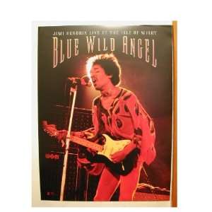  Jimi Hendrix Poster Blue Wild Angel Jimmy: Everything Else