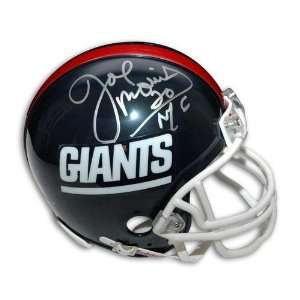  Autographed Joe Morris Giants Mini Helmet Sports 