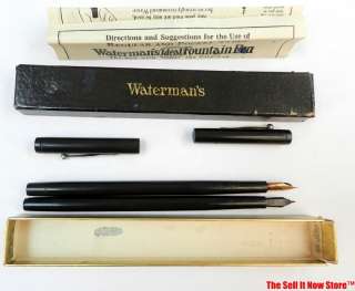   SAFETY IDEAL FOUNTAIN PEN WRITING INSTRUMENT REGULAR GOLD NO.12  