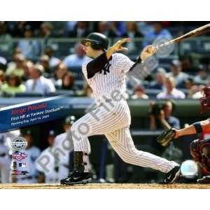  Jorge Posada 1st HR at New Yankee Stadium 8x10: Sports 