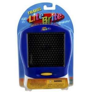  Hasbro Lite Brite Blue   Travel Game Toys & Games