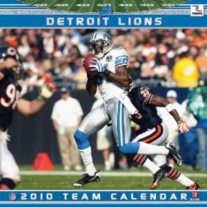  Detroit Lions 2010 12x12 Team Wall Calendar: Sports 