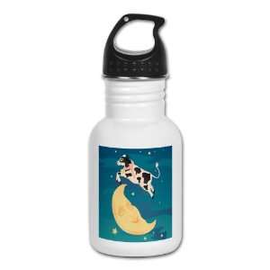    Kids Water Bottle Cow Jumped Over the Moon 