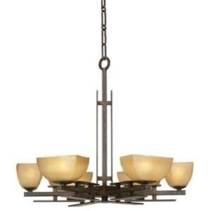  Lineage Collection 29 Wide Six Light Chandelier