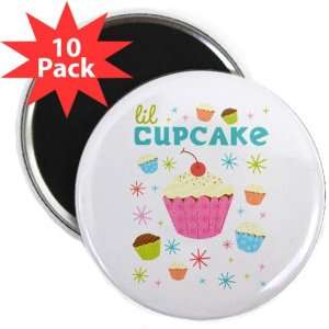  2.25 Magnet (10 Pack) Lil Cupcake 